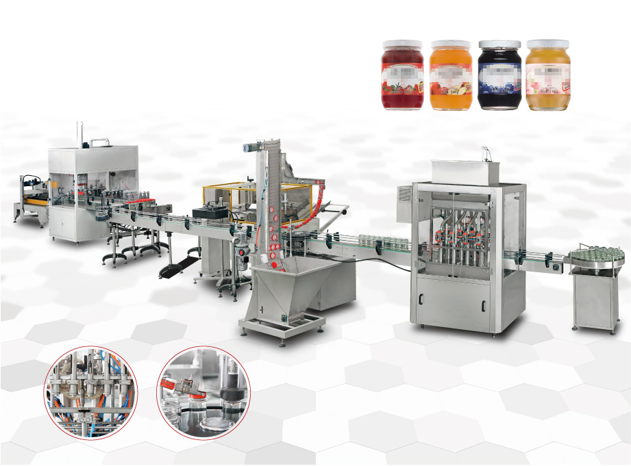 草莓酱灌装生产线
